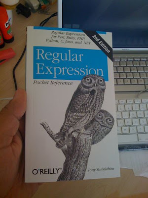 Regular Expression kitabının kapağı